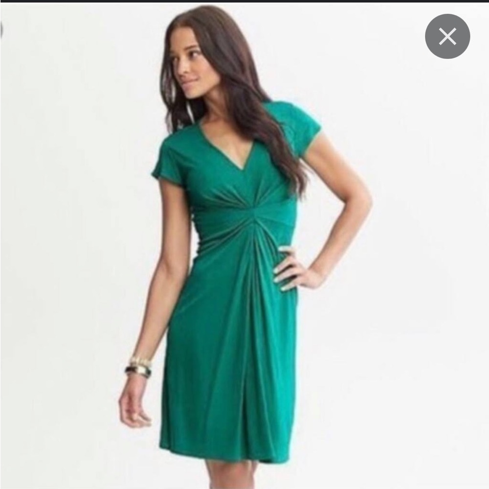 Banana Republic Issa London Green Kate Dress